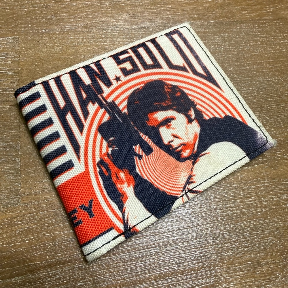 Star Wars Han Solo bifold Wallet - Red and blue